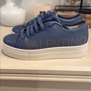 Valentino Women's Blue Sneakers